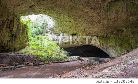 Inner Grand Archway and Natural Light in Devetashka Cave 138205549