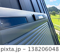 Autonomous roof window control system powered by solar energy. Smart roller shutters. 138206048