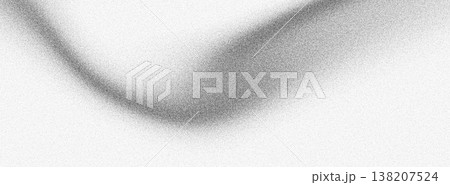 White gray grainy background, black white grayscale abstract noise texture shape, wide banner header cover wallpaper design 138207524