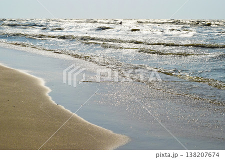 The coast of Sea Azov 138207674