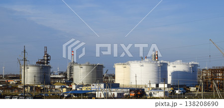 Tank the vertical steel. Capacities for storage of oil, gasoline, kerosene, the diesel and other liquids. 138208690