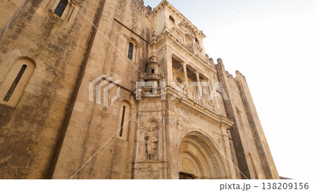 The Old Cathedral of Coimbra, Portugal The Old Cathedral of Coimbra, Portugal 138209156