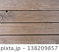 風化した木製板のテクスチャ背景 横並びのウッドボード表面 138209857