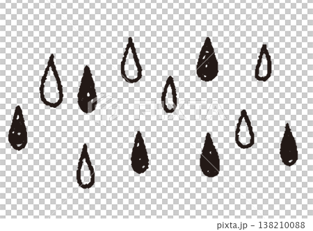 雨線描插圖 3 雨線描插圖 3 138210088