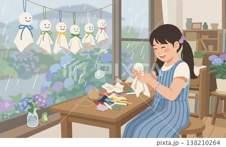 てる坊主を子供 138210264