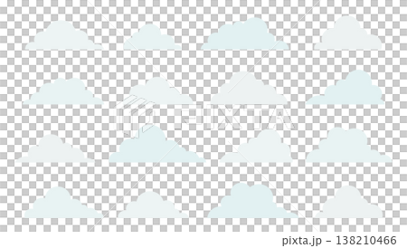 雲 アイコン 素材 イラスト ベクター セット 複数 フラット 空 天気 曇り空 装飾 囲み 雲 アイコン 素材 イラスト ベクター セット 複数 フラット 空 天気 曇り空 装飾 囲み 138210466
