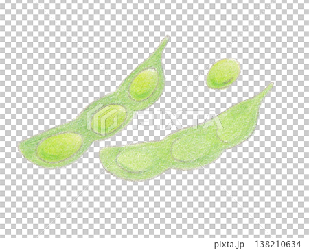 枝豆のイラスト 枝豆のイラスト 138210634