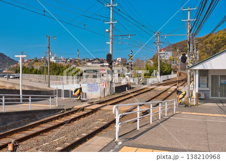 【梅津寺駅】瀬戸内海に一番近い駅 【梅津寺駅】瀬戸内海に一番近い駅 138210968