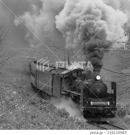 磐越西線SL（SLしあわせの風ふくしま号の試運転） 138210983