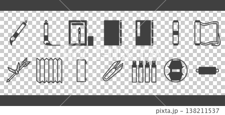 日式象形圖（文具用品） 138211537