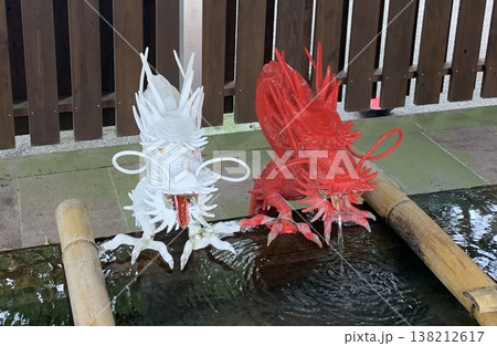 手水舎　龍 138212617