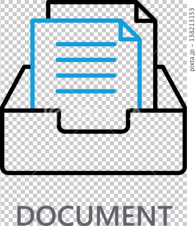 An icon representing a document on a white background. 138213153