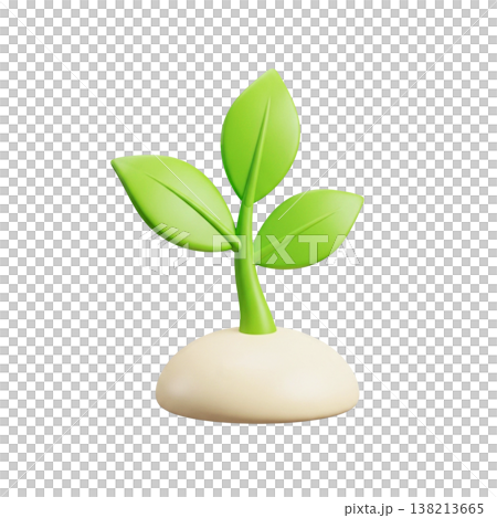 Simple plant illustration for ecology campaign Simple plant illustration for ecology campaign 138213665