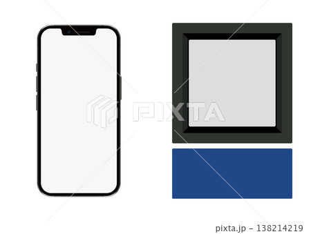 改札口とスマートフォン 138214219
