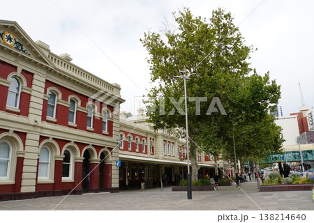 パース駅の風景、西オーストラリア州 138214640