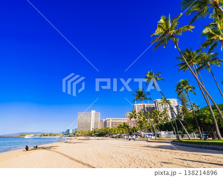 ハワイ ワイキキビーチ ハワイ ワイキキビーチ 138214896