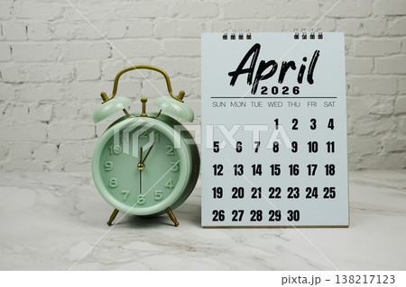 April 2026 monthly calendar on chalkboard for planning and management April 2026 monthly calendar on chalkboard for planning and management 138217123
