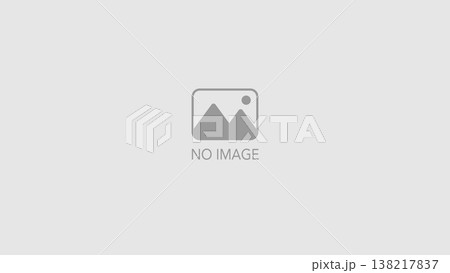 写真アイコンイラスト入り NO IMAGE 写真ダミー用素材 16:9サイズ 138217837