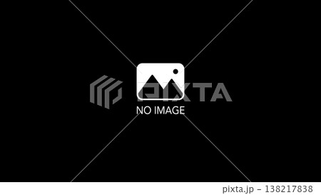 写真アイコンイラスト入り NO IMAGE 写真ダミー用素材 16:9サイズ 138217838
