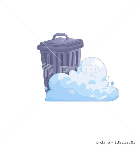 Illustration of Cloud delete Illustration of Cloud delete 138218303