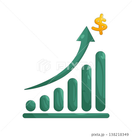 Illustration of Money growth 138218349