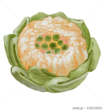 Hand folded Thai Lotus Flower Bud for Religious Offering 138219262