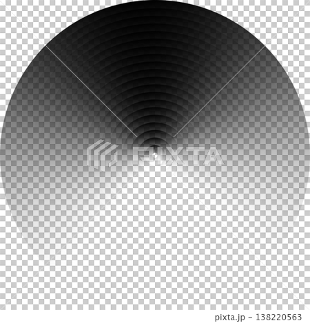 Circle lines gradient. Creative design 138220563