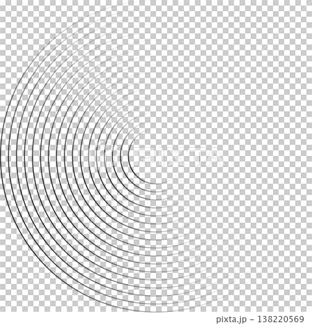 Circle lines gradient. Creative design 138220569