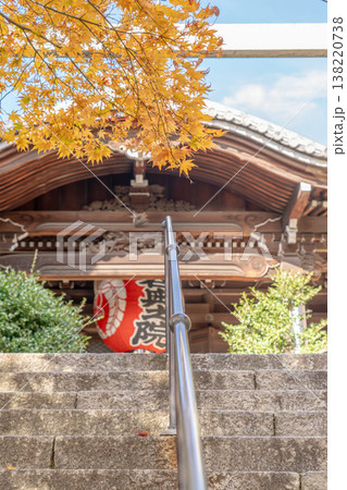 京都府長岡京市　西山　楊谷寺 (柳谷観音)　境内の紅葉（奥之院） 138220738