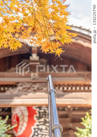 京都府長岡京市 西山 楊谷寺 (柳谷観音) 境内の紅葉(奥之院) 京都府長岡京市 西山 楊谷寺 (柳谷観音) 境内の紅葉(奥之院) 138220740