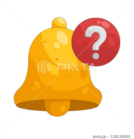 Illustration of help notification 138220802