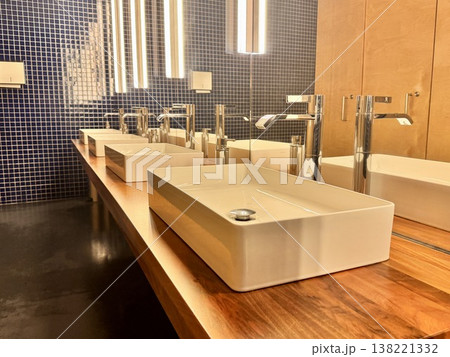 modern style public bathroom modern style public bathroom 138221332
