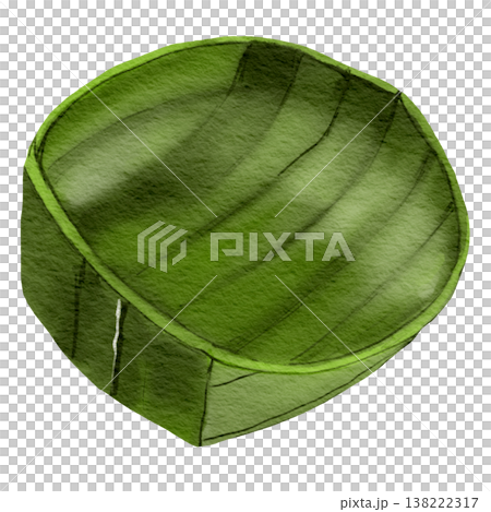 Title: Traditional Thai Handmade Banana Leaf Container or Krathong 138222317