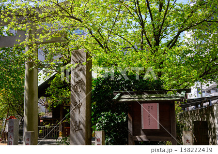 東京都　台東区　藏前神社　大相撲の歴史　江戸時代に勧進相撲行われた地 138222419