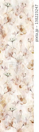 Hand Drawn Floral Illustrations 138223247