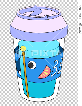 A cute tumbler with a picture of a carp streamer. 138223668