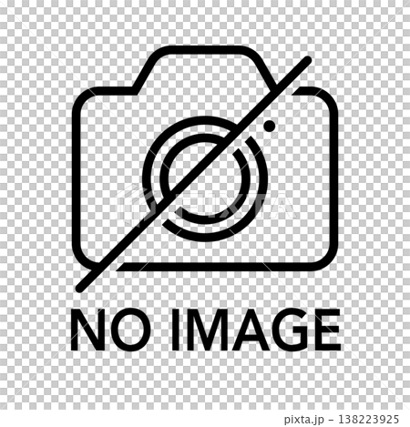 カメラアイコン NO IMAGE ダミー用素材 文字入り 138223925