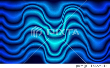 Blue Abstract Wavy Layers Background Blue Abstract Wavy Layers Background 138224018