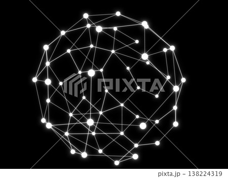 球体の素材 138224319