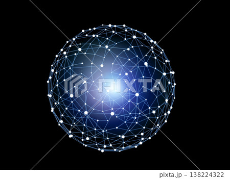球体の素材 138224322