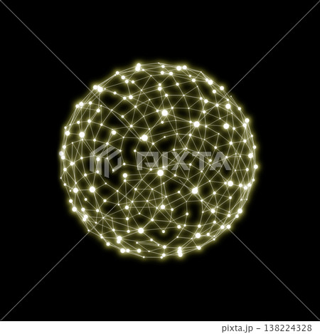球体の素材 138224328
