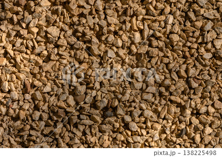 Gravel or Crushed Stone Texture for Construction 138225498