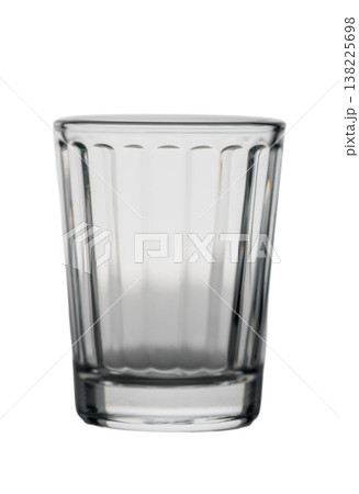 ide View of Traditional Russian Vodka Shot Glass on White ide View of Traditional Russian Vodka Shot Glass on White 138225698