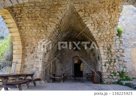 Arches Inside St. Hilarion Castle, Northern Cyprus Arches Inside St. Hilarion Castle, Northern Cyprus 138225925