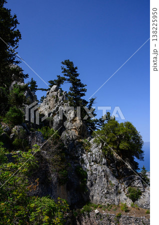 Mountain Nature near St. Hilarion Castle, Northern Cyprus 138225950