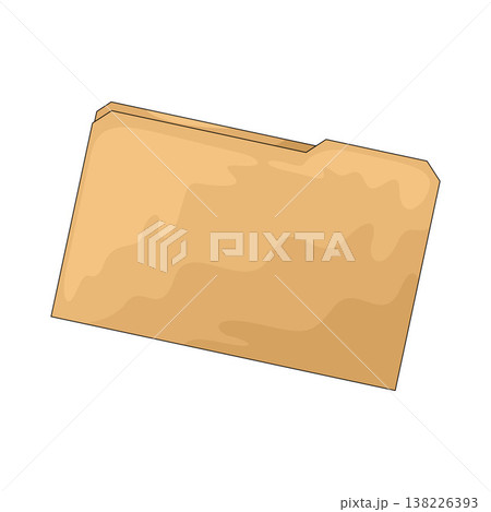 Illustration of Folder Illustration of Folder 138226393