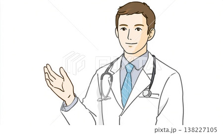 案内する男性 138227105