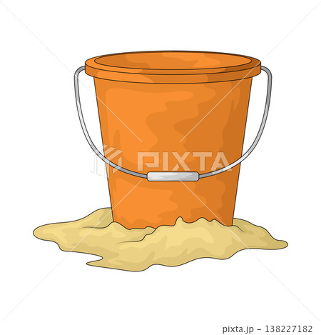 Illustration of Sand Pail 138227182