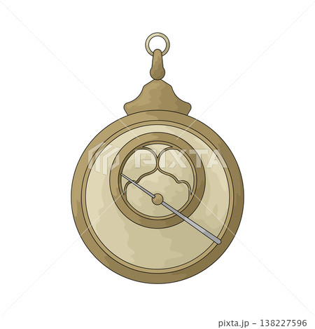 Illustration of Astrolabe Illustration of Astrolabe 138227596