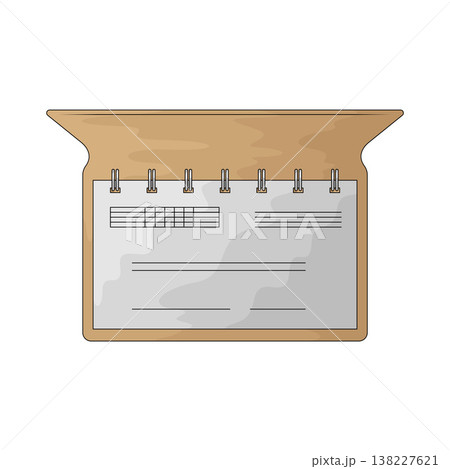 Illustration of Binder Illustration of Binder 138227621